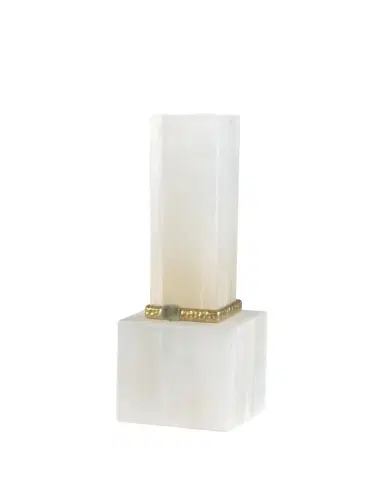 Wildwood Alabaster Column 30" Table Lamp | Thumbnail 1