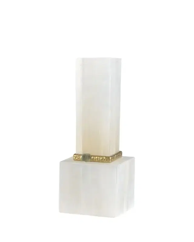 Wildwood Alabaster Column 30" Table Lamp