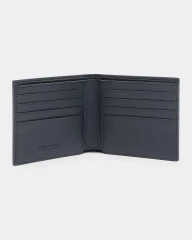 Bottega Veneta Men's Intrecciato Leather Colorblock Bifold Wallet | Thumbnail 3 Bottega Veneta Men's Intrecciato Leather Colorblock Bifold Wallet | Thumbnail 3