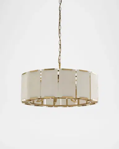 Wildwood Perla 30" 7-Light Alabaster Chandelier | Thumbnail 2 Wildwood Perla 30" 7-Light Alabaster Chandelier | Thumbnail 2