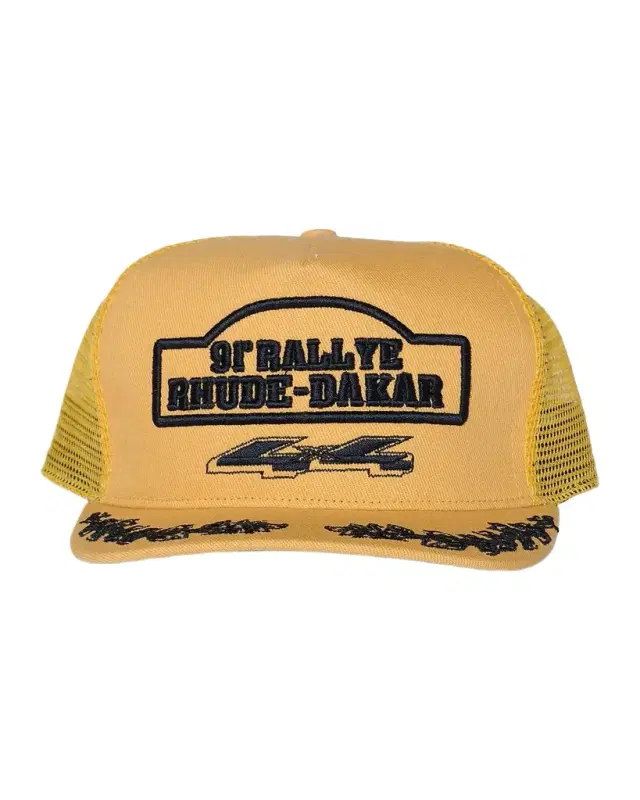 Rhude Men 's 4x4 Rally Crest Trucker Hat