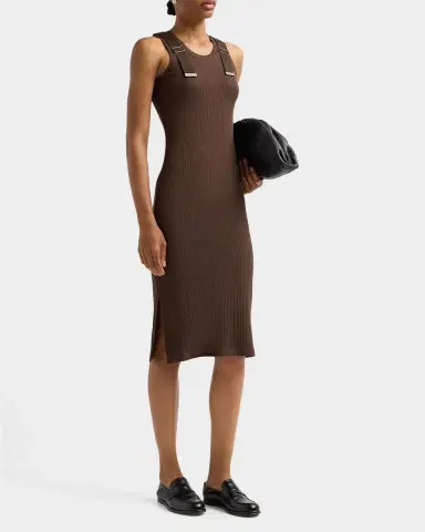 Loewe Ribbed Midi Dress | Thumbnail 4 Loewe Ribbed Midi Dress | Thumbnail 4