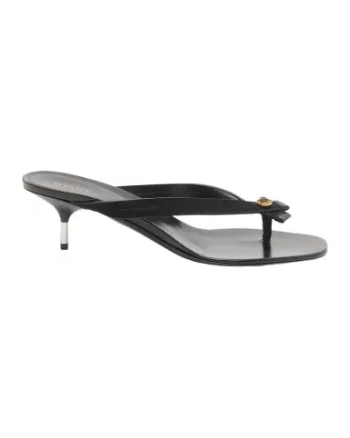 Versace 50MM Medusa Leather Sandals | Thumbnail 1 Versace 50MM Medusa Leather Sandals | Thumbnail 1