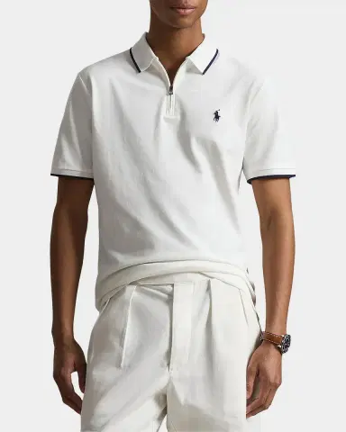 Polo Ralph Lauren Men's Stretch Mesh Polo Shirt | Thumbnail 5 Polo Ralph Lauren Men's Stretch Mesh Polo Shirt | Thumbnail 5