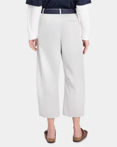 TWP Slouchy BF Stretch-Cotton Wide-Leg Trousers | Thumbnail 3