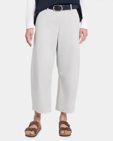 TWP Slouchy BF Stretch-Cotton Wide-Leg Trousers | Thumbnail 4