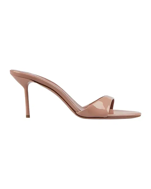 Paris Texas Lidia 70MM Patent Leather Mules