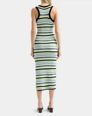 Toccin Piper Tie-Front Sleeveless Midi Dress | Thumbnail 3