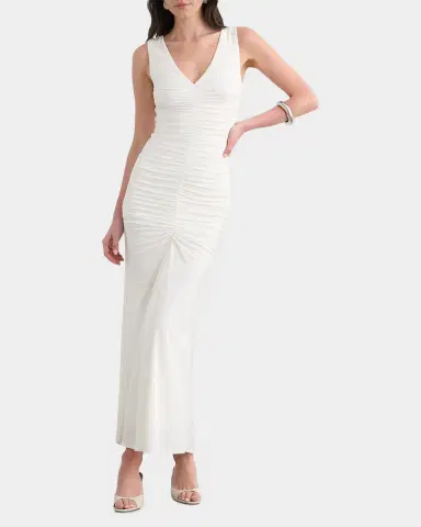 Toccin Inez Ruched Body-Con Maxi Dress | Thumbnail 2 Toccin Inez Ruched Body-Con Maxi Dress | Thumbnail 2
