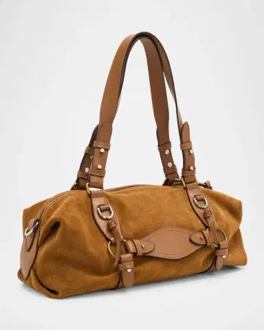 Isabel Marant Mini Tilpa Suede Shoulder Bag | Thumbnail 3 Isabel Marant Mini Tilpa Suede Shoulder Bag | Thumbnail 3