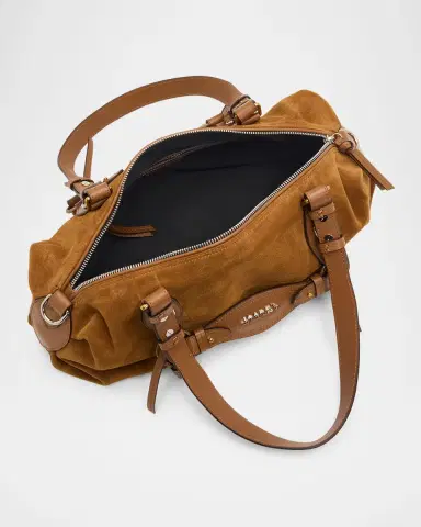 Isabel Marant Mini Tilpa Suede Shoulder Bag | Thumbnail 4 Isabel Marant Mini Tilpa Suede Shoulder Bag | Thumbnail 4