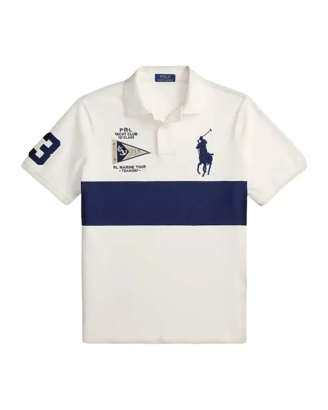 Polo Ralph Lauren Men 's Custom-Slim-Fit Big Pony Mesh Polo Shirt