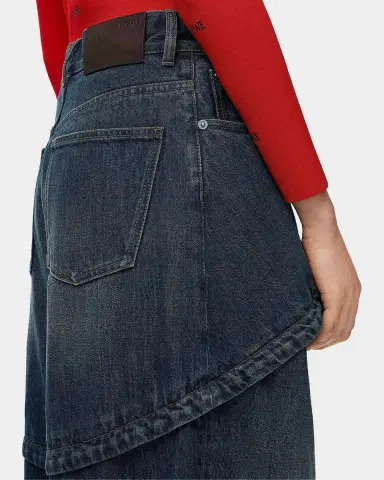 Loewe Layered Wide-Leg Jeans | Thumbnail 5 Loewe Layered Wide-Leg Jeans | Thumbnail 5