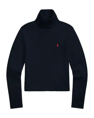 Polo Ralph Lauren Logo Cotton-Blend Turtleneck Sweater | Thumbnail 1