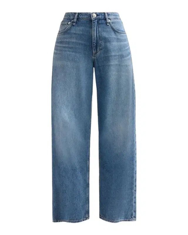 rag & bone Flexi Andi Cotton-Blend Wide-Leg Jeans
