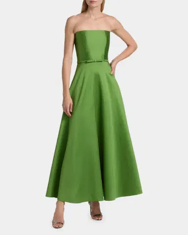 SACHIN BABI Darian Bow-Detailed Strapless Cocktail Maxi Dress | Thumbnail 2