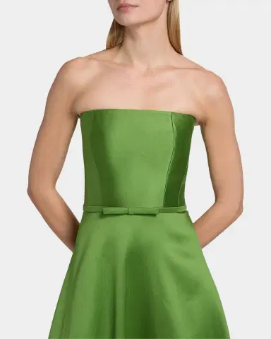 SACHIN BABI Darian Bow-Detailed Strapless Cocktail Maxi Dress | Thumbnail 5