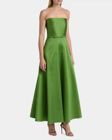 SACHIN BABI Darian Bow-Detailed Strapless Cocktail Maxi Dress | Thumbnail 7