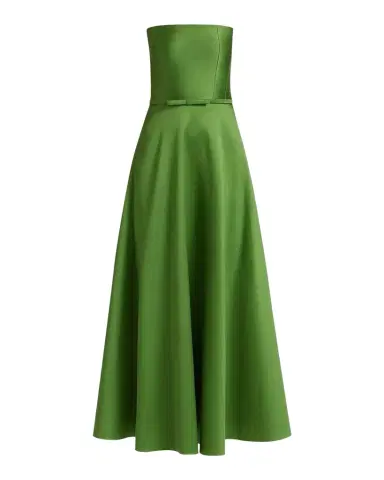 SACHIN BABI Darian Bow-Detailed Strapless Cocktail Maxi Dress | Thumbnail 1