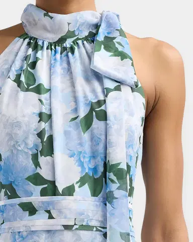 SACHIN BABI Diana Chiffon Floral Gown | Thumbnail 5
