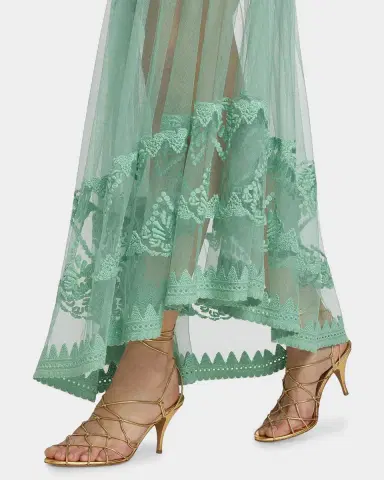 Ulla Johnson Elspeth Floral-Embroidered Sheer Silk Midi Skirt | Thumbnail 5 Ulla Johnson Elspeth Floral-Embroidered Sheer Silk Midi Skirt | Thumbnail 5