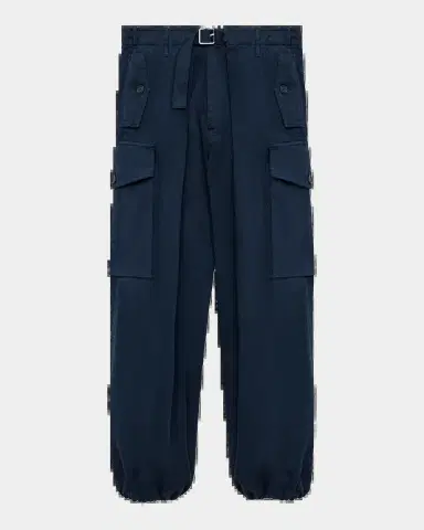 Loewe Men's Cargo Belted Trousers | Thumbnail 2