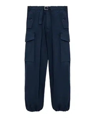 Loewe Men's Cargo Belted Trousers | Thumbnail 1
