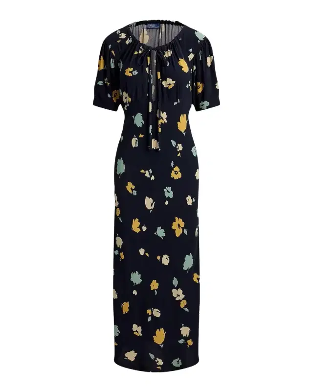 Polo Ralph Lauren Floral A-Line Midi Dress