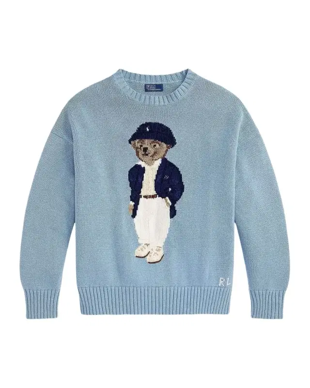 Polo Ralph Lauren Polo Bear Oversized Cotton Sweater