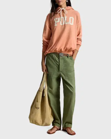 Polo Ralph Lauren Logo Cotton-Blend Fleece Hoodie | Thumbnail 2