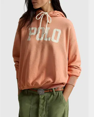Polo Ralph Lauren Logo Cotton-Blend Fleece Hoodie | Thumbnail 4
