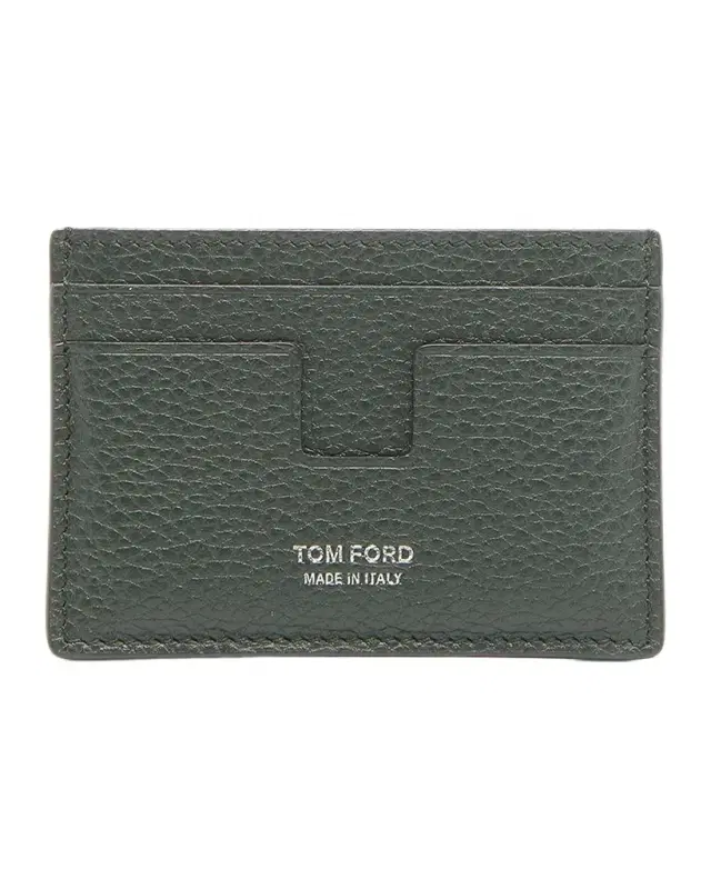 Tom Ford Men's T-Line Leather Card Holder