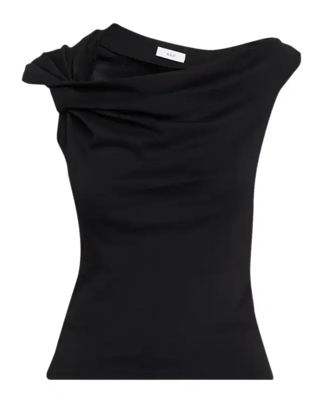 A.L.C. Cece Twisted Knit Tee