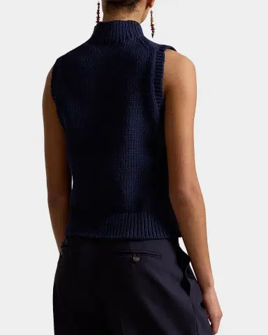 Polo Ralph Lauren Sleeveless Turtleneck Sweater | Thumbnail 3