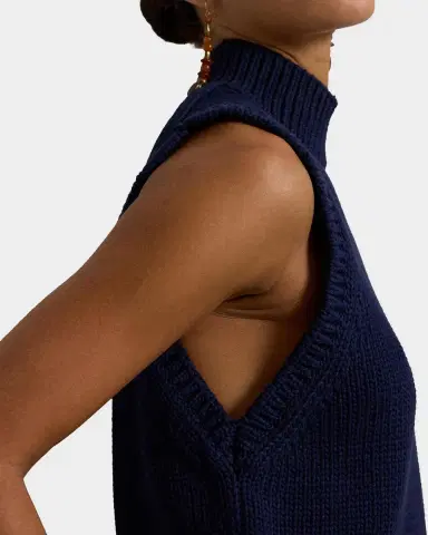 Polo Ralph Lauren Sleeveless Turtleneck Sweater | Thumbnail 5