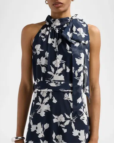 SACHIN BABI Diana Floral Chiffon Gown | Thumbnail 5