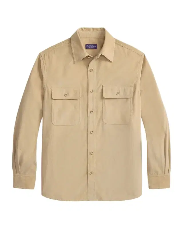 Ralph Lauren Purple Label Men's Sea Island Corduroy Button-Down Shirt