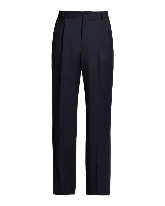 Dries Van Noten Men 's Penrud Wool-Mohair Straight-Leg Pants