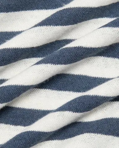 MAJESTIC FILATURES Striped Crewneck Cotton-Linen Top | Thumbnail 6