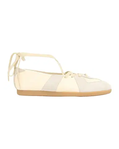 Maison Margiela Replica Leather Lace-Up Ballet Flats | Thumbnail 3 Maison Margiela Replica Leather Lace-Up Ballet Flats | Thumbnail 3