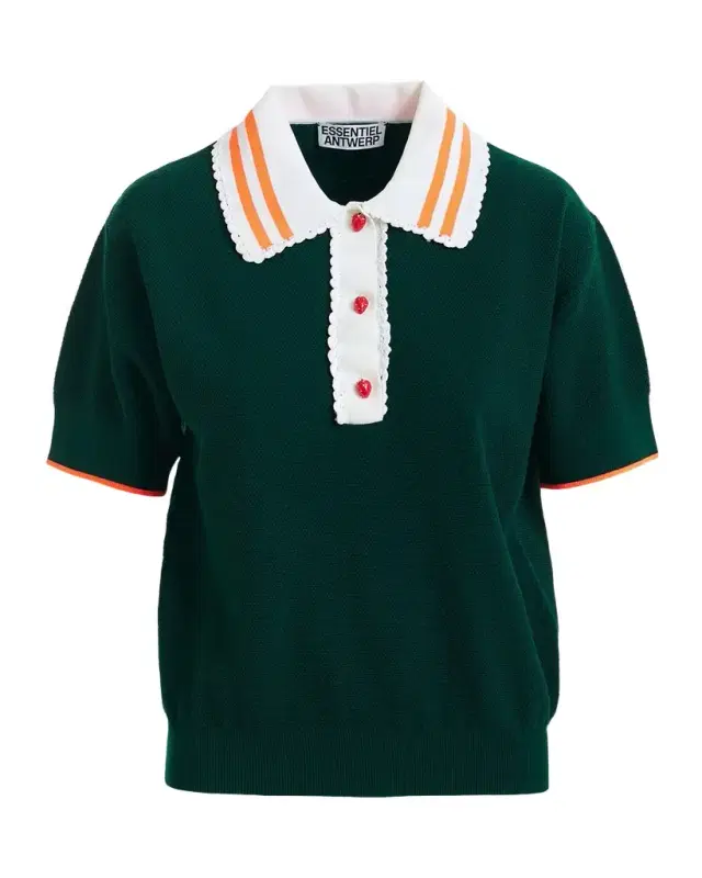 Essentiel Antwerp Kontrast Knitted Polo