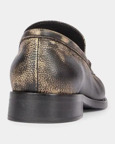 Acne Studios Men's Boafer Light Bob Leather Loafers | Thumbnail 2 Acne Studios Men's Boafer Light Bob Leather Loafers | Thumbnail 2