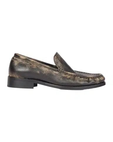 Acne Studios Men's Boafer Light Bob Leather Loafers | Thumbnail 1 Acne Studios Men's Boafer Light Bob Leather Loafers | Thumbnail 1