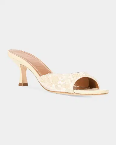 Staud Brigitte 55MM Sequin Sandals | Thumbnail 2
