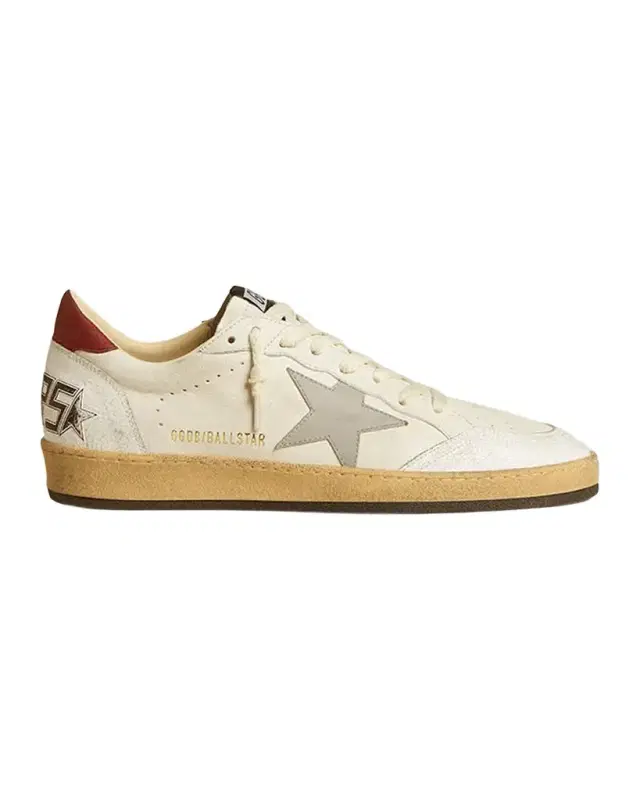 Golden Goose Men 's Ball Star Leather Low-Top Sneakers