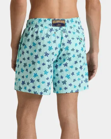Vilebrequin Men's Mistral Micro Ronde des Tortues Swim Shorts | Thumbnail 2