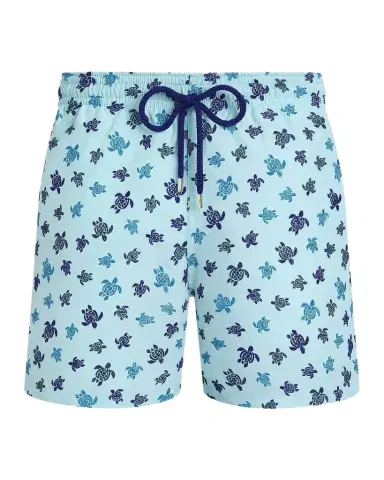 Vilebrequin Men's Mistral Micro Ronde des Tortues Swim Shorts | Thumbnail 1