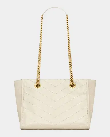 Saint Laurent Small Chevron Leather Niki Shopping Bag | Thumbnail 2 Saint Laurent Small Chevron Leather Niki Shopping Bag | Thumbnail 2