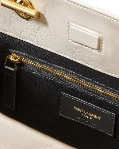 Saint Laurent Small Chevron Leather Niki Shopping Bag | Thumbnail 3 Saint Laurent Small Chevron Leather Niki Shopping Bag | Thumbnail 3