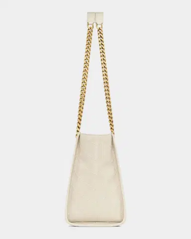 Saint Laurent Small Chevron Leather Niki Shopping Bag | Thumbnail 5 Saint Laurent Small Chevron Leather Niki Shopping Bag | Thumbnail 5